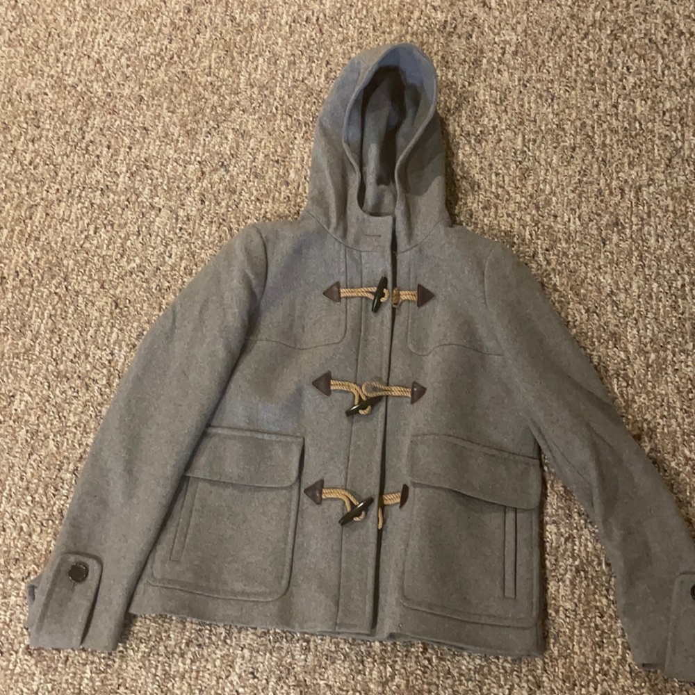 J crew women’s wool pea coat size 12